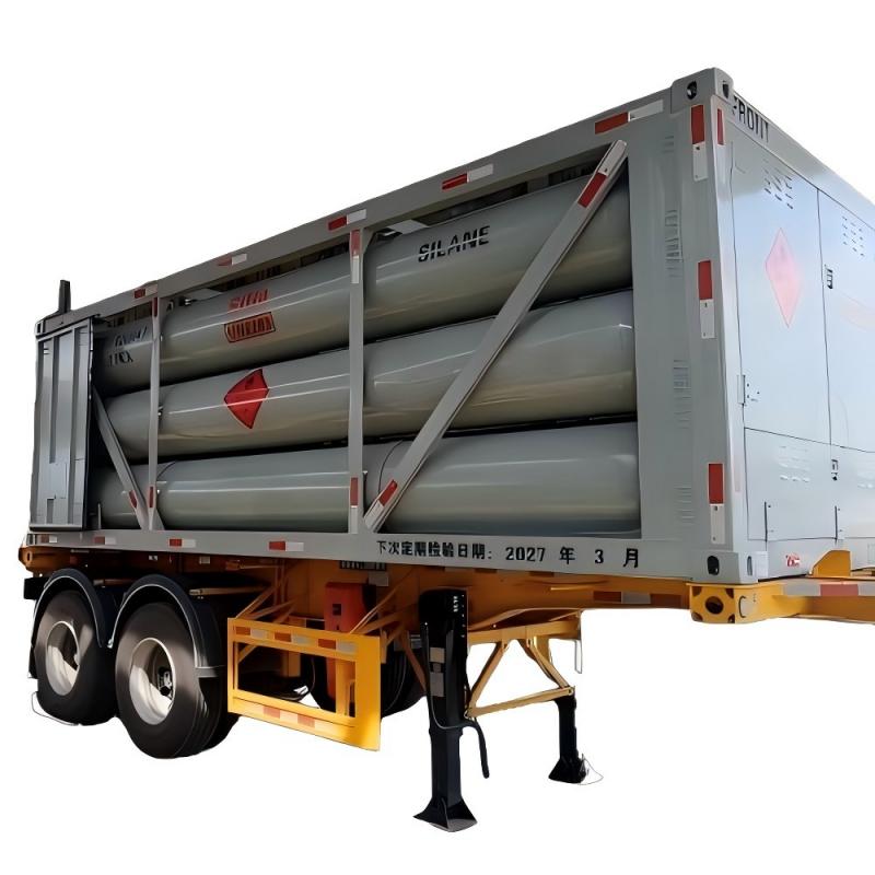 99.9999% Electronic grade Silane in 20 Tube bank 99.9999% Electronic grade Silane in 20 Tube bank